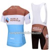 Completo Maglia + Pantaloncino con bretelle 2018 AG2R La Mondiale N001